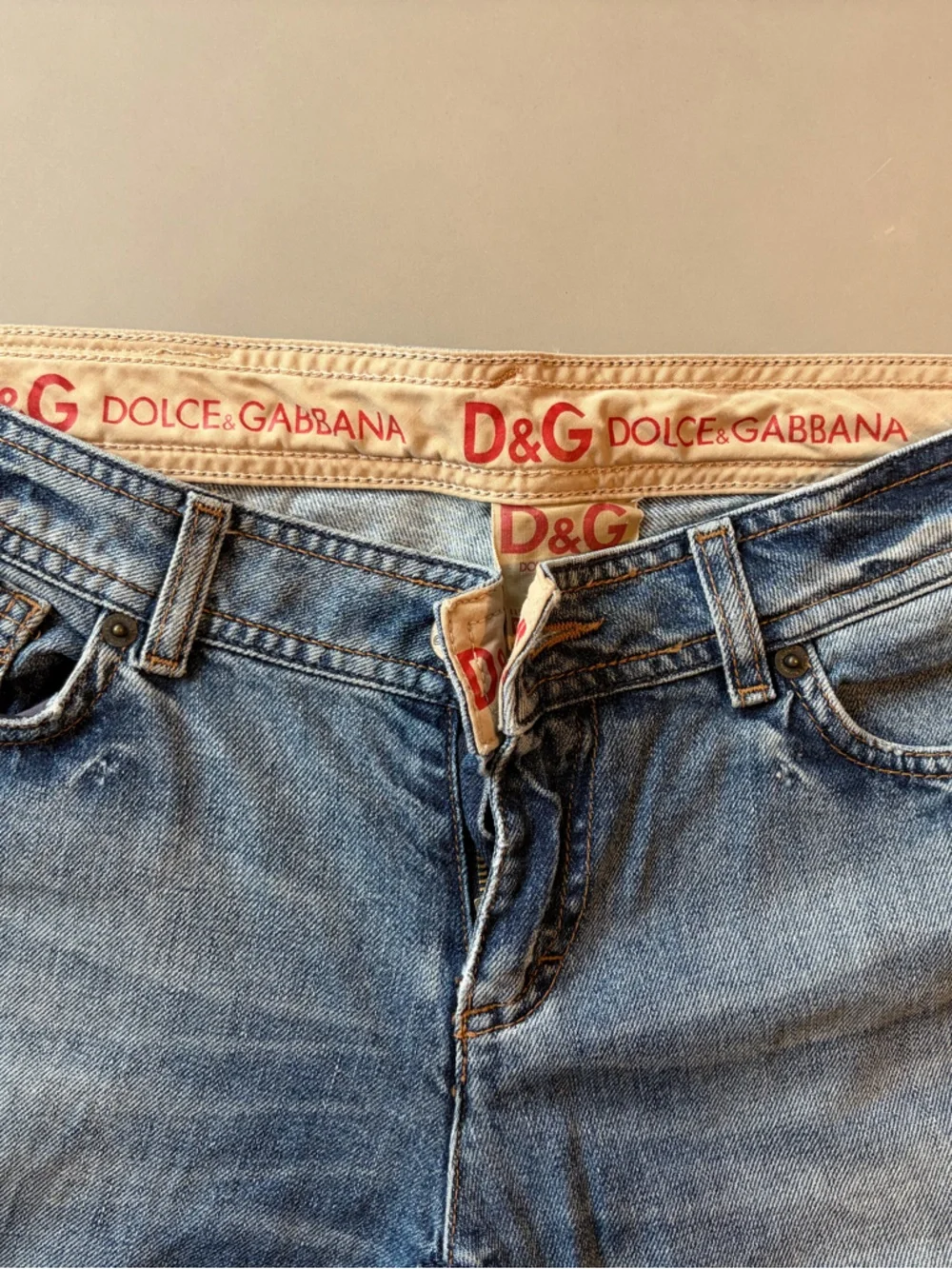 Dolce & Gabbana Light Wash Flare Jeans - Picture 2 of 6